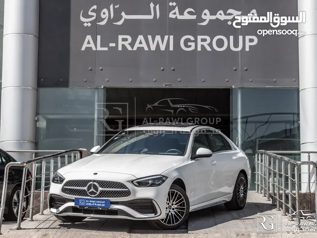 الان لدى مجموعة الراوي لتجارة السيارات Mercedes C200 L 2025 Mild hybrid Amg kit