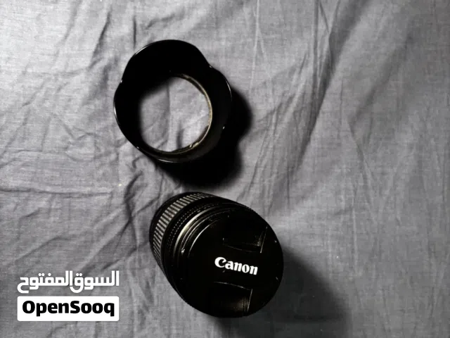 عدسة كانون 75-300mm مستعملة بحالة جيدة بدون الغطاء الخلفي مناسبة للتصوير والتكبير