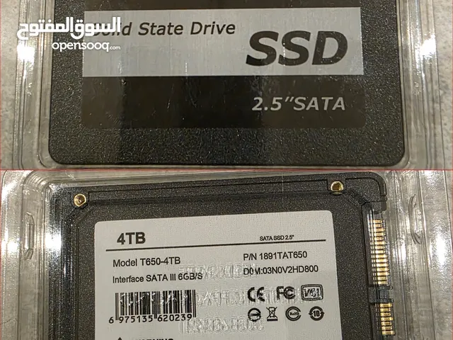 هاردسك SSD 4TB جديد