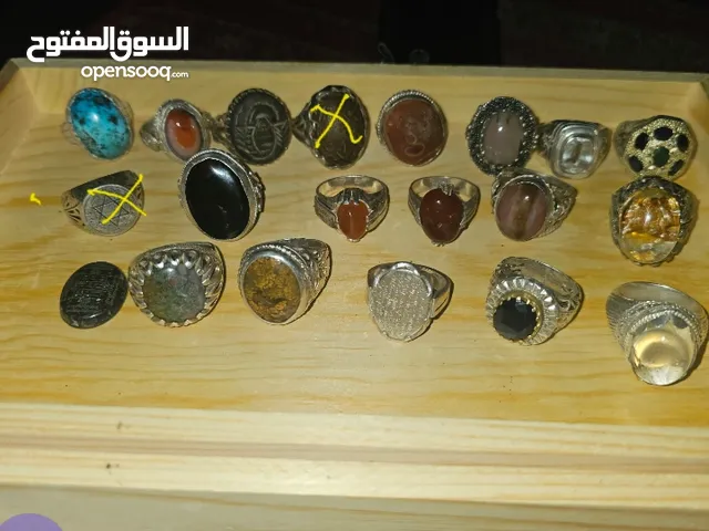 للبيع خواتم واحجار للحجر الحق ماتلحق نظر عينك