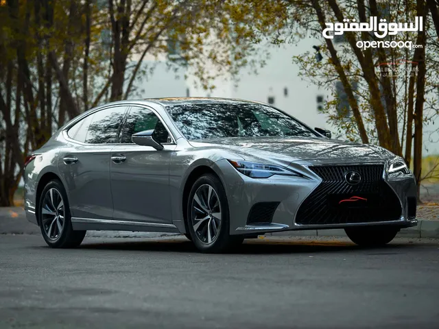 LEXUS LS350 2022 SILVER _ LOW MILEAGE SINGLE OWNER ZERO ACCIDENT _ AENCY MAIINTAINED