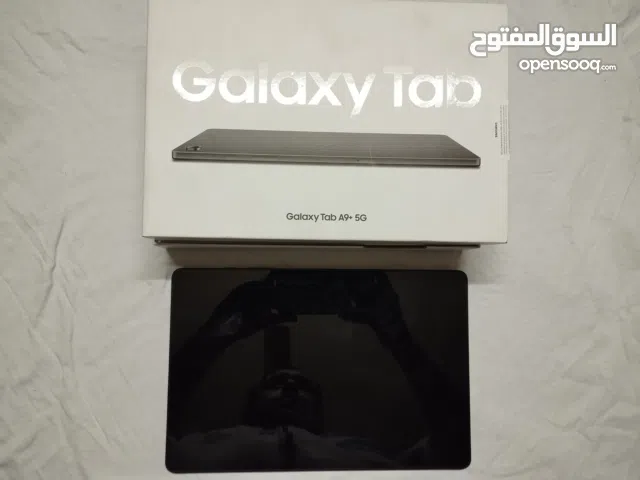 Samsung Galaxy Tab A9+ Plus 5G 64GB 11 inch كسر زيرو استعمال ساعات