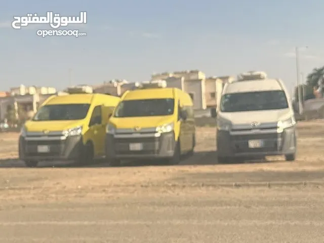للايجار باصات تويوتا قبة مبردة