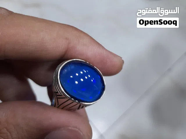 خاتم فضة جديد