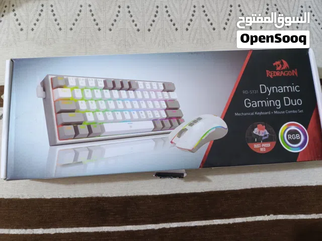 كيبورد وماوس ريد دراغون