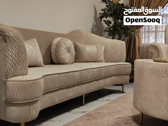 طقم كنب مجلس شبة جديد تماما