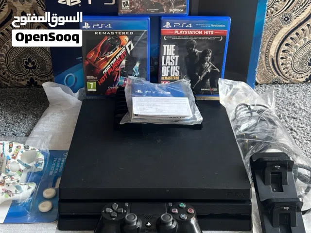 للبيع سوني فور برو vip جديد ( استعمال قليل جداً) سوني جديد بالكرتون  1 تيرا مع ثلاث شرايط ويده اصليه