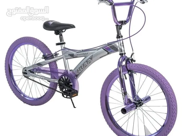 الآن لدى جزيرة الالعاب دراجة Huffy Radium Metaloid BMX للبنات مقاس 20 بوصة باللون الأرجواني