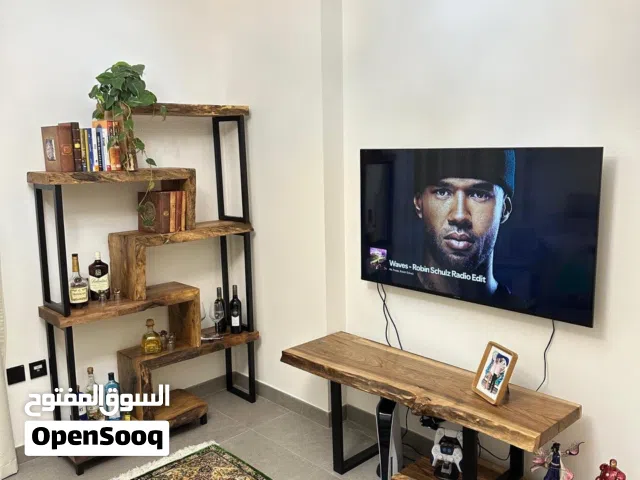 real wood dining table,tv table,shelves