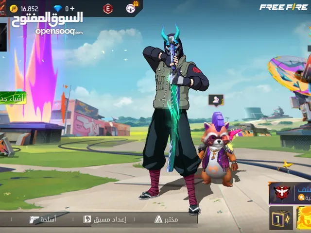 Cont free fire lvl 70 3amer