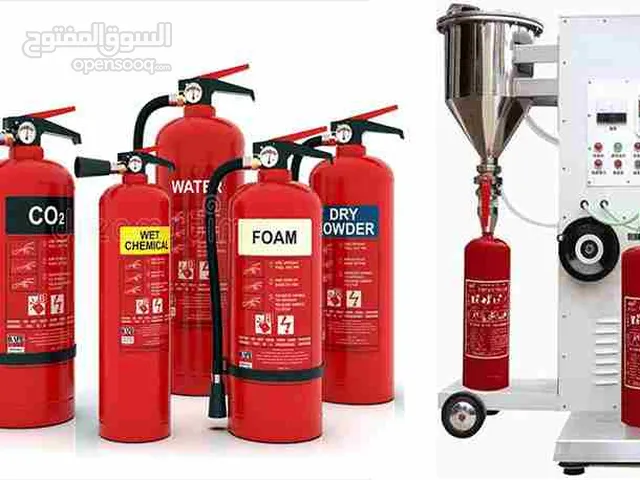 Fire Extinguisher Refilling & fire alarm system