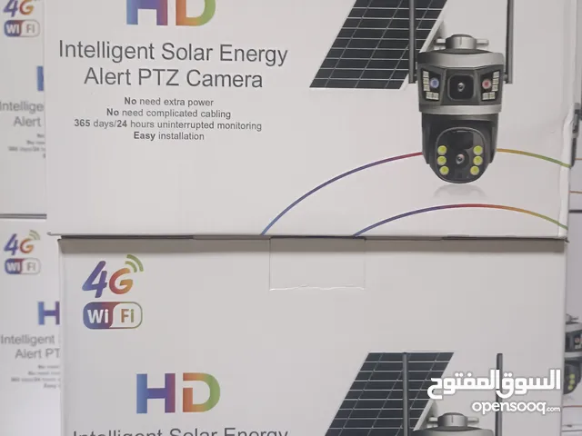 كاميرا مراقبة طاقة شمس وسم كرت