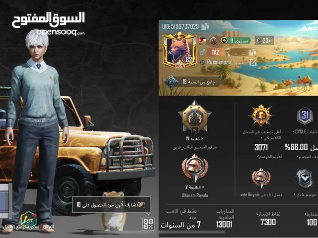 Pubg Accounts and Characters for Sale in Irbid