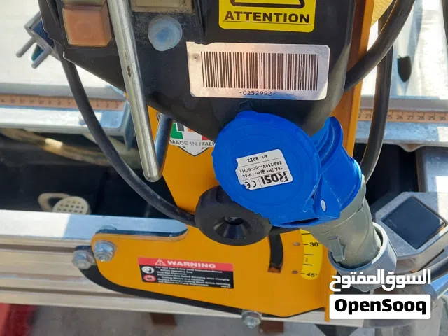 منشار طاولة رخام وحجر وبلاط