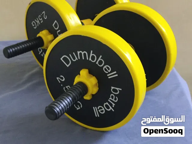 للبيع اوزان و دراجه ثابته للتدريب المنزلي fitness home set (dumbbells and exercise bike )for sale
