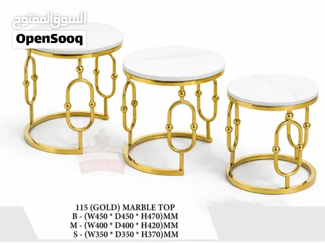 COFFEE TABLE 3 PIECE PAIR