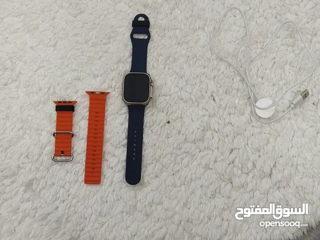 ساعة الترا مستعملة و في حالة ممتازة مع حزام بالون الازرق الداكن مريحة لكل الايادي باي حجم