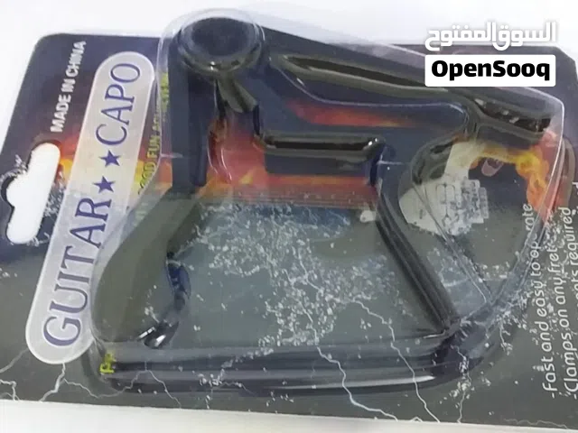 Quick Change Clamp Key Trigger Capo for Acoustic/Electric/Classic Guitar @ Black @ جيتار كابو