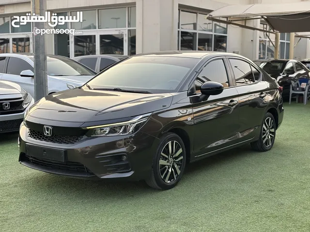 Honda city—2022–GCC—FREE ACCIDENT—LOW MILAGE—FULL OPTIONS—SPORT—EXCELLENT CONDITION
