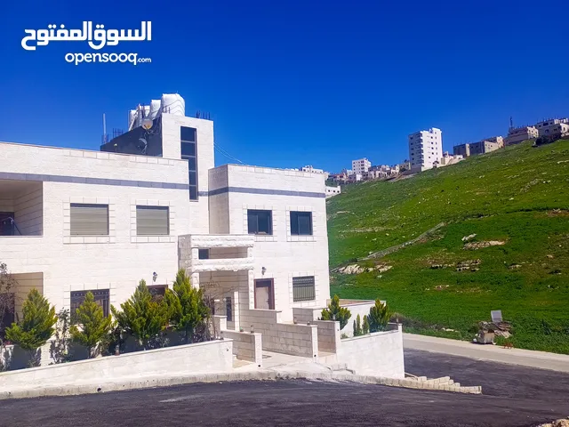 منزل للبيع طابقين في ابو السوس وتسوية على شارعين اربع شقق كل شقة 171 متر تسوية 5 مخازن فاتحين
