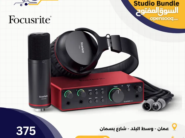 Scarlett 2i2 4th Generation Studio Bundle