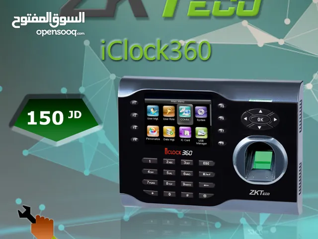 ساعة الدوام المميزة ZKTeco iClock 360 مزودة ب Function Keys