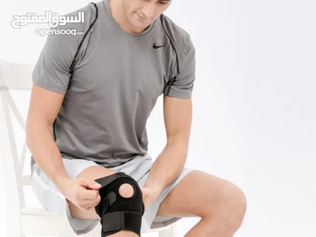 مشد الركبه الطبي مع فتحه لعلاج وتخفيف آلام الركبة KNE SUPPORT  دعم ركبه، مشدات ركبة طبيه لعلاج الام