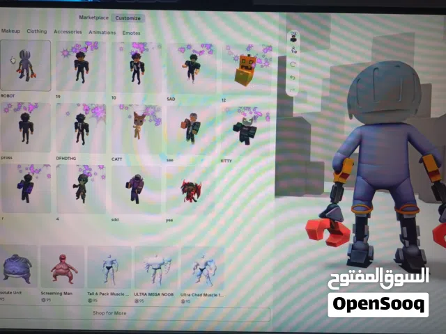 حساب روبلوكس مصروف عليه فوق ال40k روبوكس