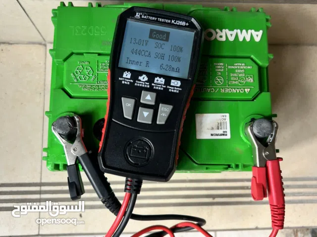 بطارية مستخدمه حجم 60 امبير