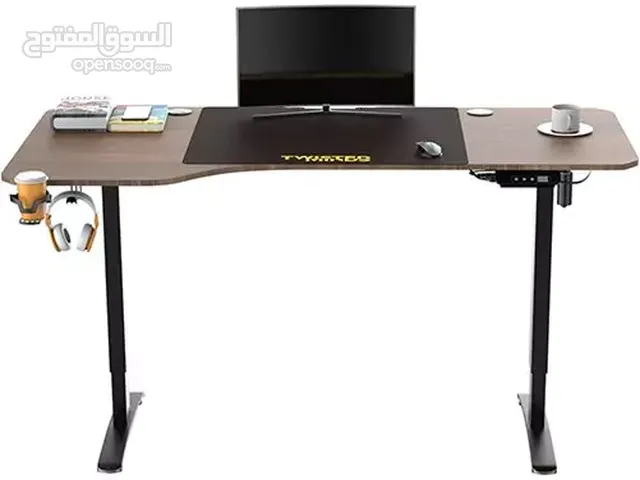 طاولة العاب مع تحكم بالارتفاع و الوان ر جي بي Twisted Minds T Shaped Height Adjustable Electric desk