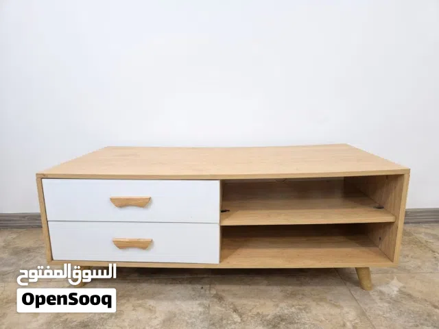 Two new tables for the home, made of beech wood. One is brown and heavy, excellent quality, and the