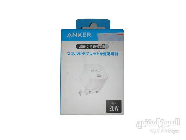 شاحن انكر اصلى ANKER 20W PD USB-C وارد الخارج جديد