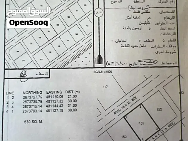 Residential Land for Sale in Al Batinah Saham