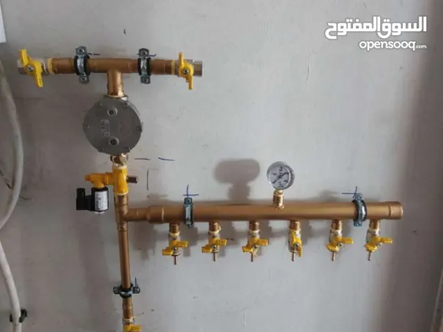 تدفئة مركزية  غاز وسولار