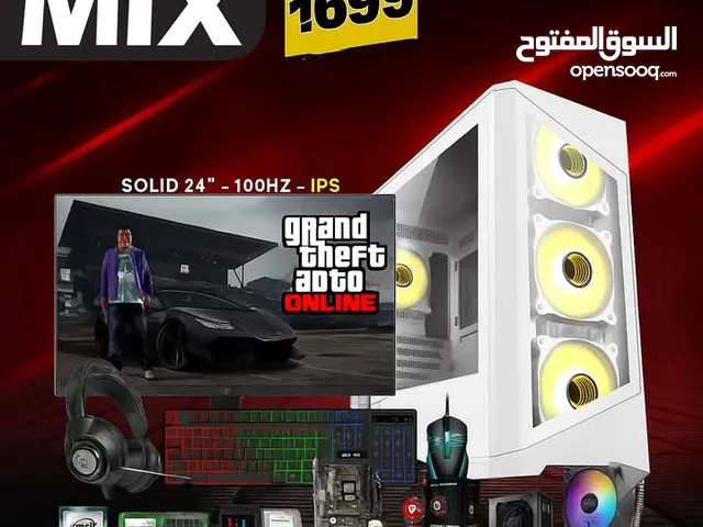 كمبيوتر جديد مع سماعه وا لوحة المفاتيح مع فار ضخم قوه جدن