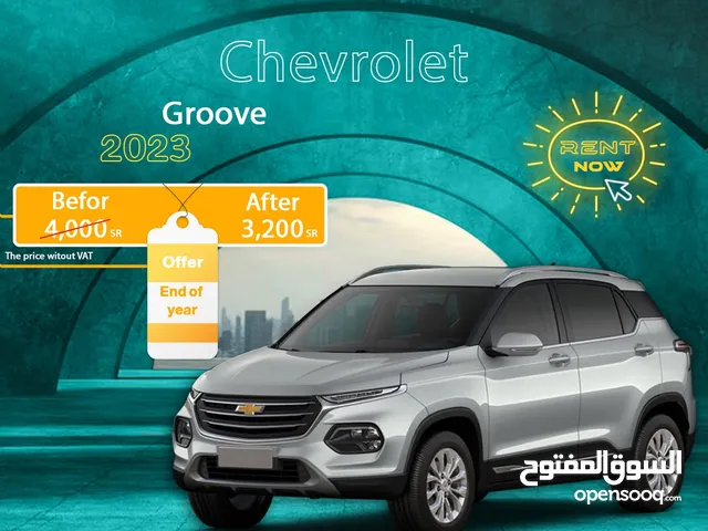 Chevrolet Groove 2023 for rent - Free delivery for monthly rental
