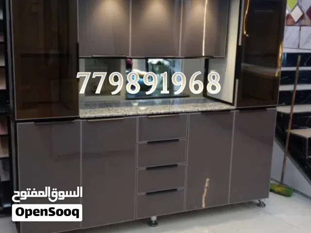 دوالاب مطبخ المنيوم في صنعاء جزيرة المطابخ للمطابخ الالمنيوم الحديثه