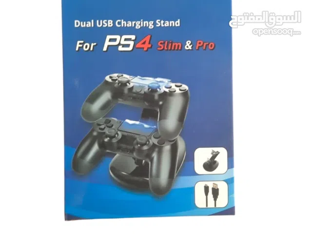 قاعده شحن ذراع بلاستيشن فور جديده درجة اولى متوفر توصيل لي جميع أنحاء ليبيا