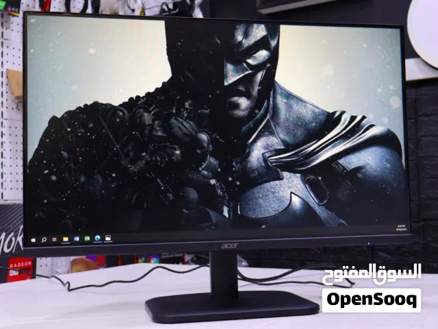 Gaming Monitor 27 inch 100hz + speakers  شاشه العاب