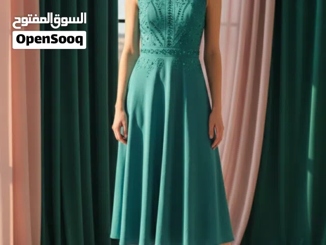 كندرة خضراء  شمواه مخملية وونازكة للسيدات  و  مريحة للمناسبات