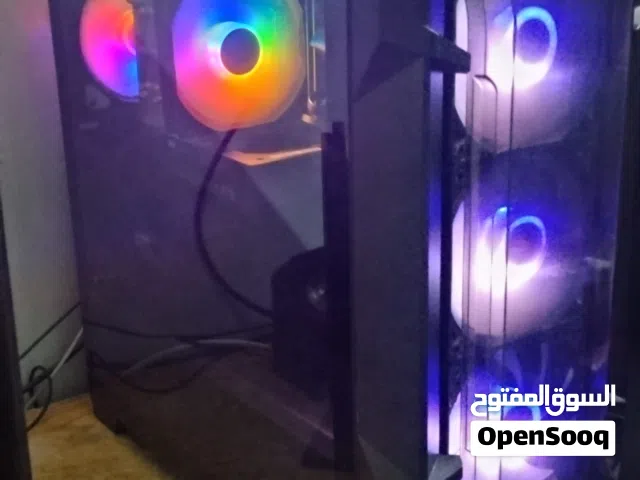 I5 12400f بور 750w   لوحه h610m رامات 32 مبرد هوائي  كرت rtx 5060 8gb جيجا بايت SSD 512 gb