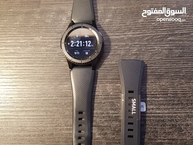 samsung gear s3 frontier مستعملة بحاله جيده جداً
