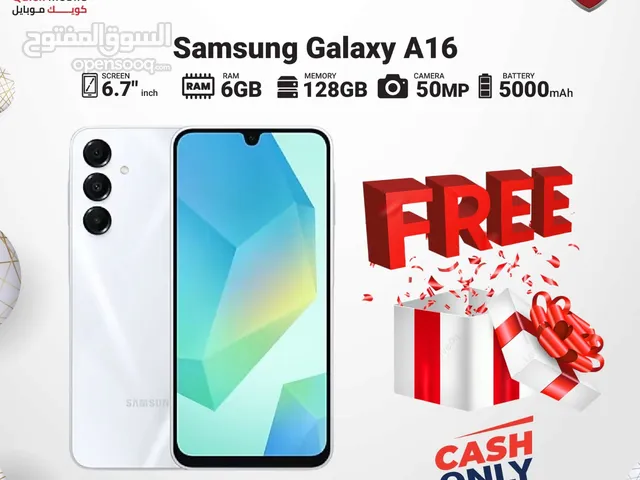 SAMSUNG A16 ( 128GB ) / RAM 6 NEW /// سامسونج ايه 16 ذاكرة 128 رام 6 الجديد