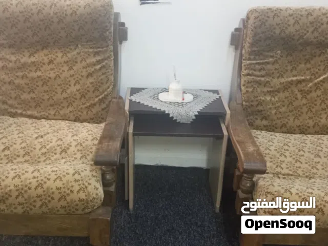 طقم كنب مستعمل خشب ممتاز تقيل