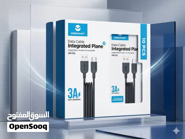 توصيلة شحن ONEMUST الأصلية بتقنية 3A Fast Charging