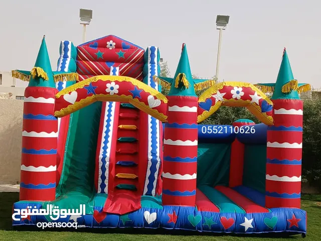 تاجير نطيطات مدارس العاب هوائيه نطيطه مدارس زحليقه شاليه الرياض