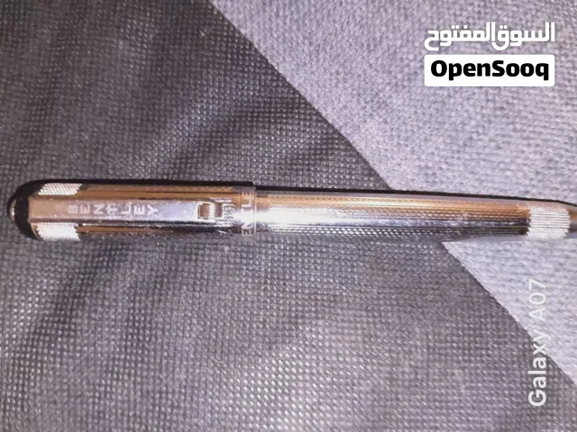 قلم بانتلي فضي بدون حبر