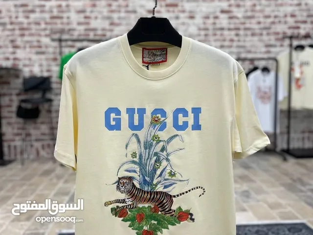 High Quality Brand New Gucci Men's T-shirt - Large