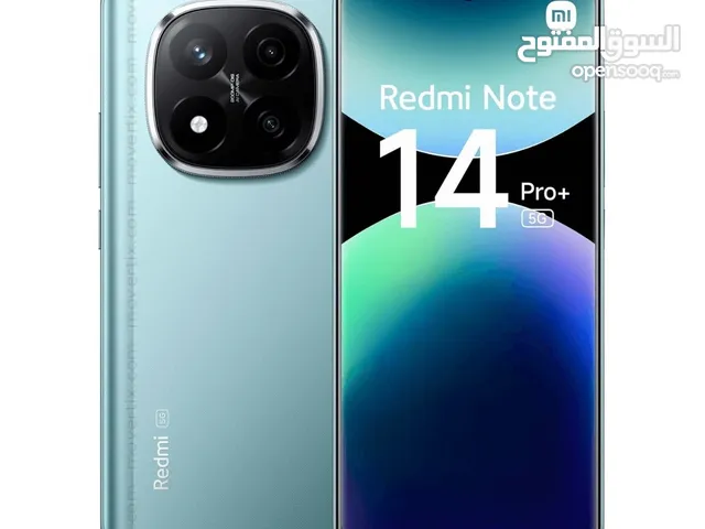REDMI NOTE 14 PRO PLUS 5G ( 512GB ) / 12 RAM NEW /// ريدمي نوت 14 برو بلس 5 جي ذاكره 512 الجديد كليا