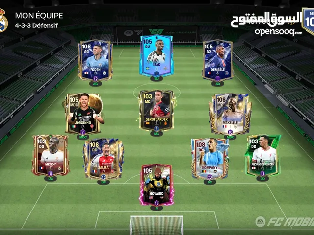 حساب fc mobile 25 للبيع